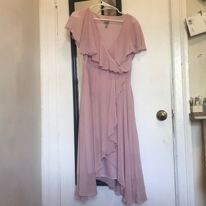 Pale pink Asos Formal dress
